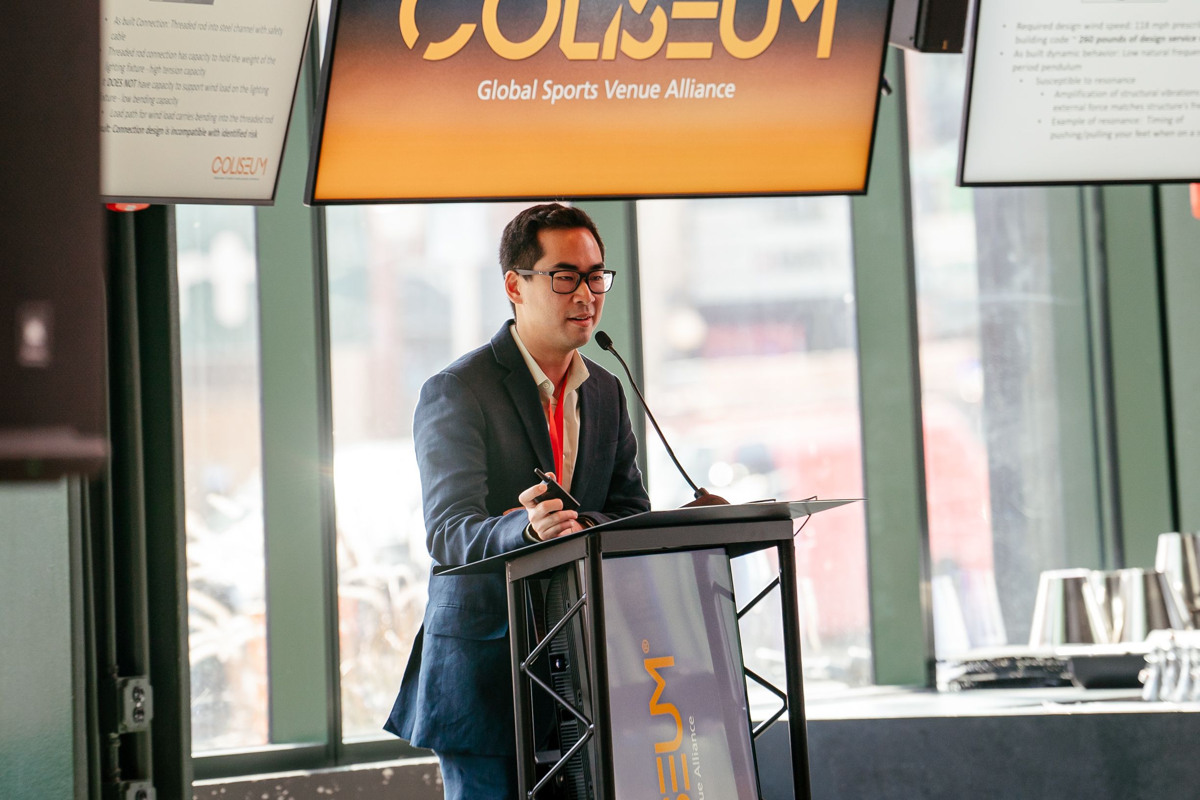 Jeremy Tsay speaking at Coliseum Summit US 2026