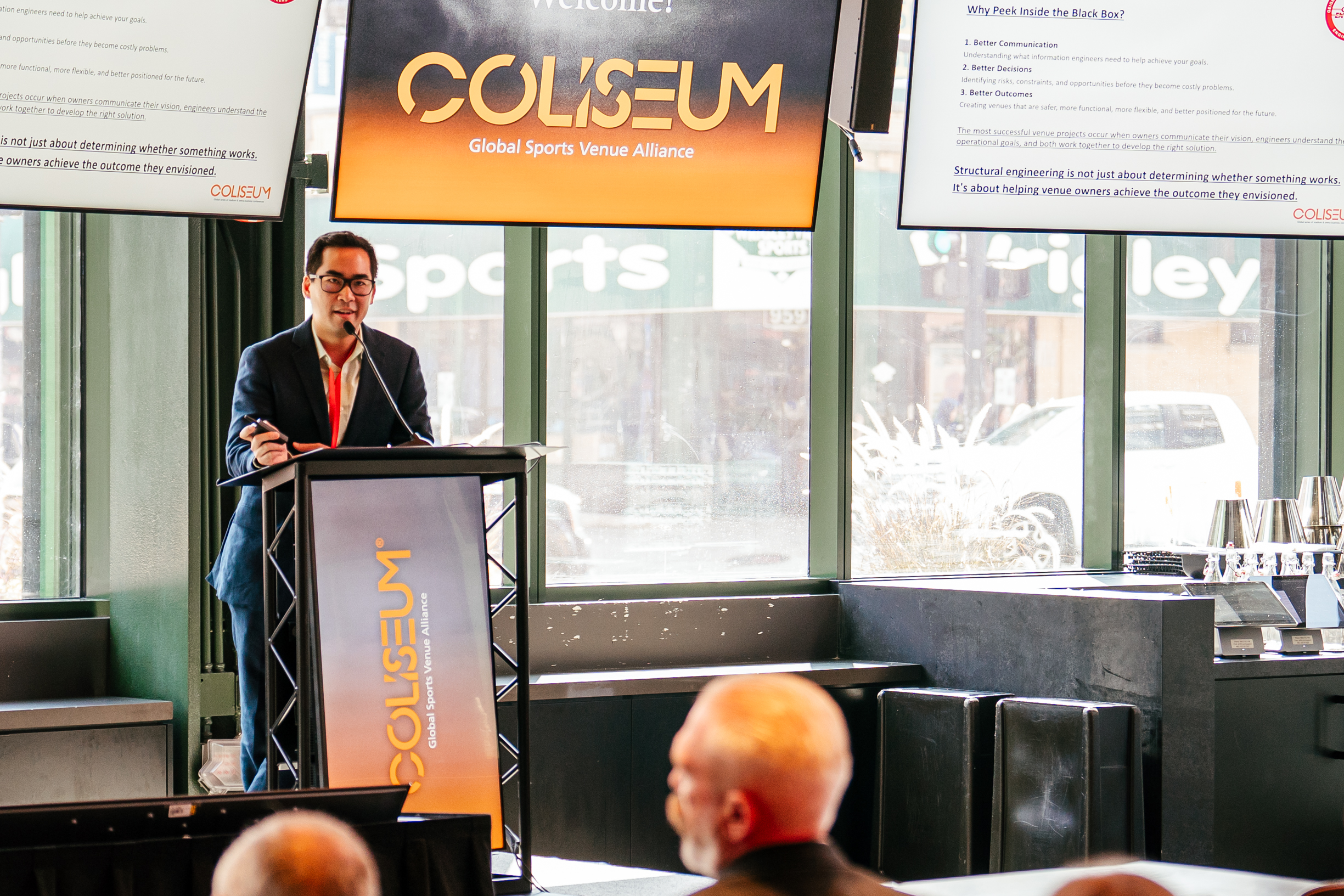 Jeremy Tsay presenting at Coliseum Summit US 2026