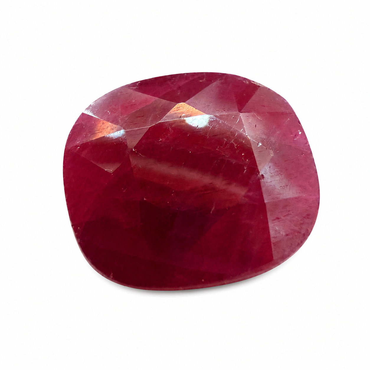 Natural Ruby  6.77 Cts, IIGJ CERTIFIED (NO HEAT, NO TREAT)