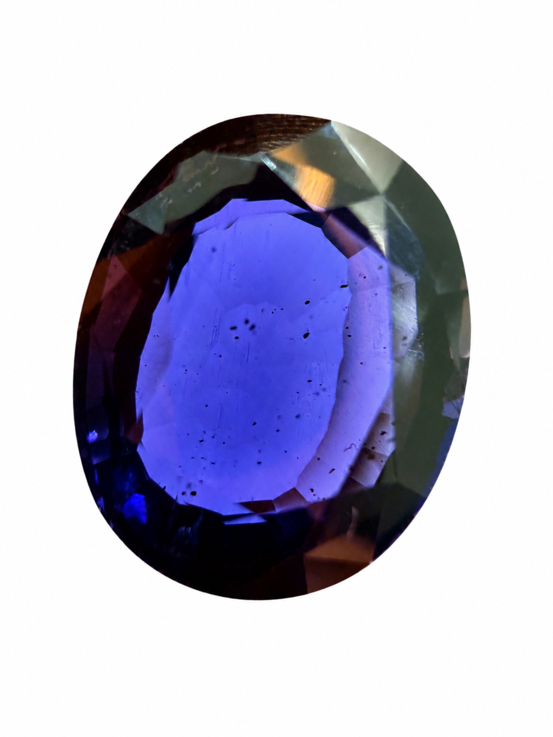 Natural Iolite 7.81 Cts, IIGJ CERTIFIED (NO HEAT, NO TREAT)