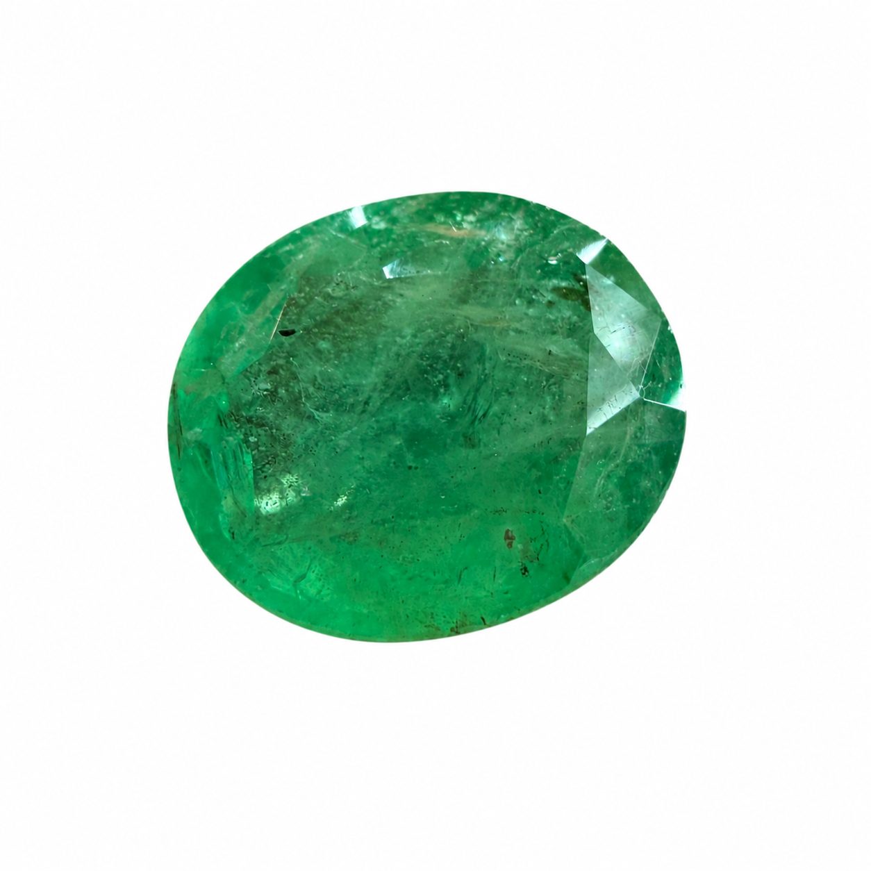 Natural Emerald 8.25 Cts, IIGJ CERTIFIED (NO HEAT, NO TREAT)