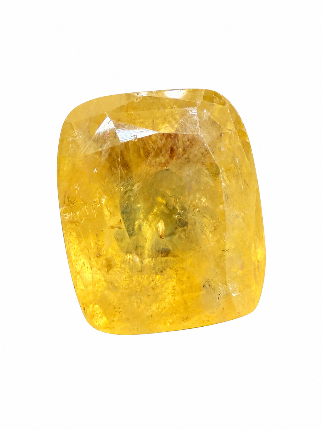 Natural Yellow Sapphire 11.71 Cts (NO HEAT, NO TREAT)