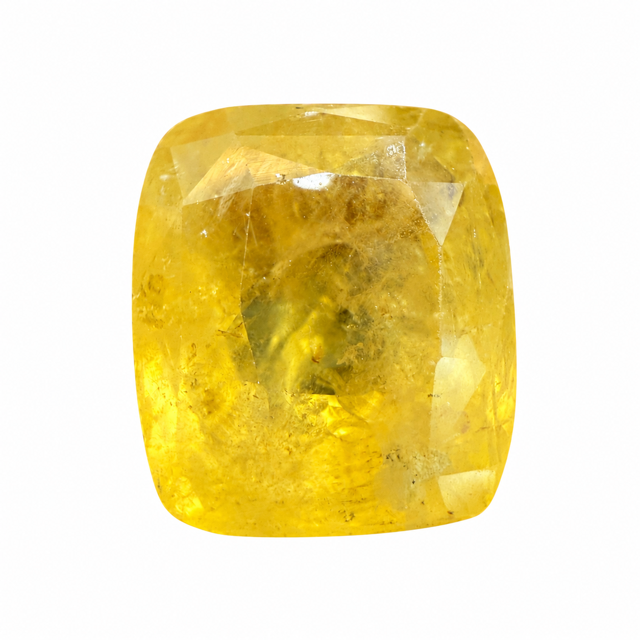 Natural Yellow Sapphire 11.67 Cts (NO HEAT, NO TREAT)