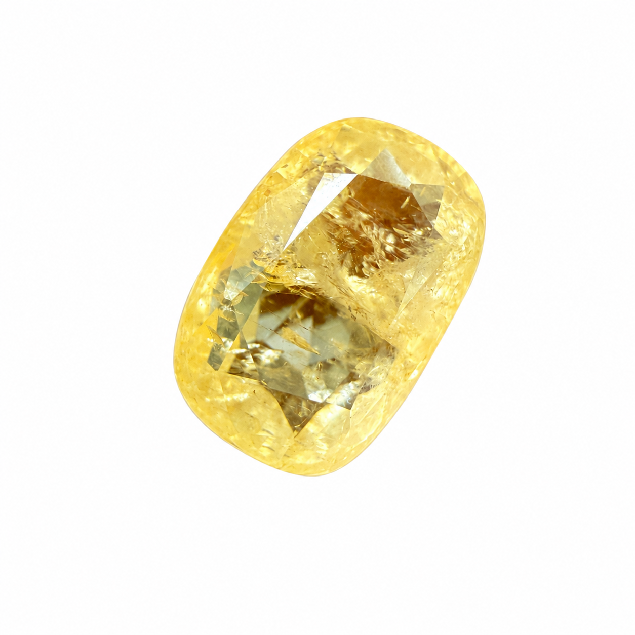 Natural Yellow Sapphire 4.84 Cts (NO HEAT, NO TREAT)