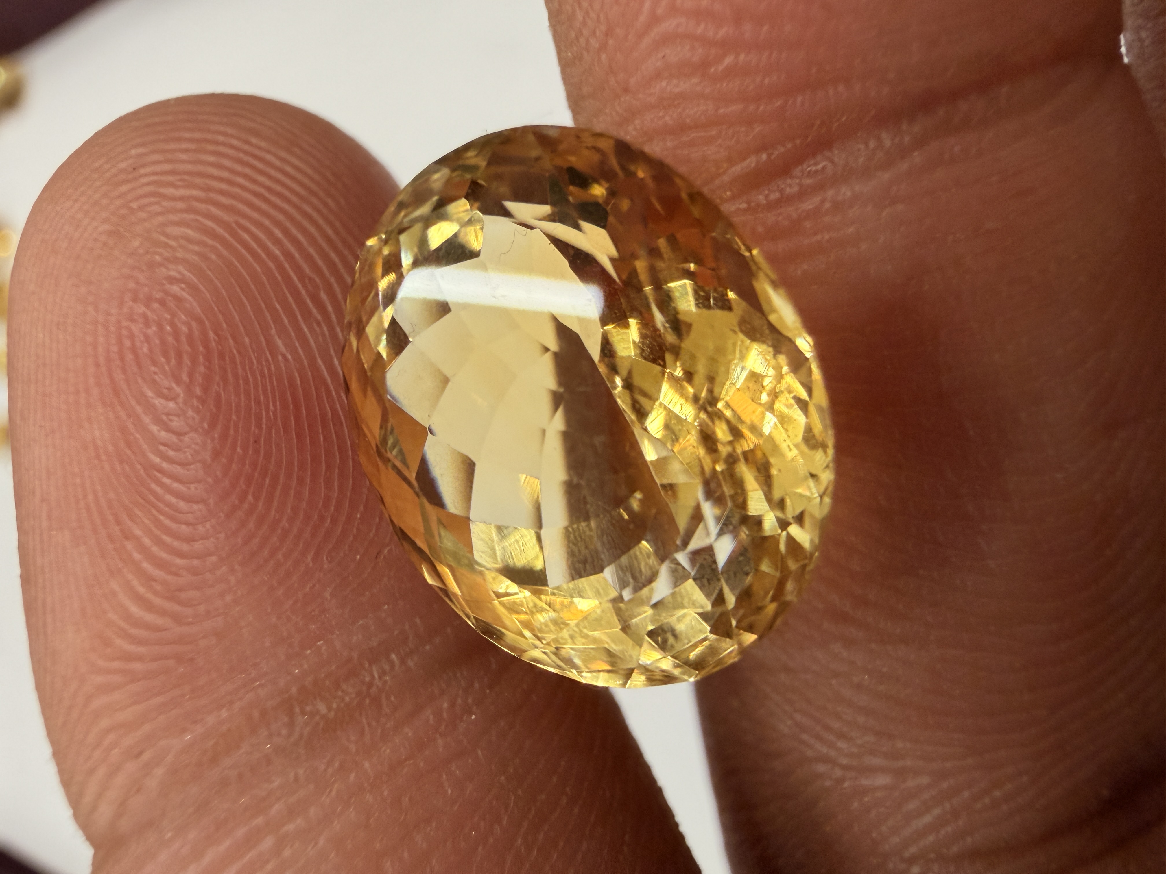 Natural Citrine 11.09 Cts
