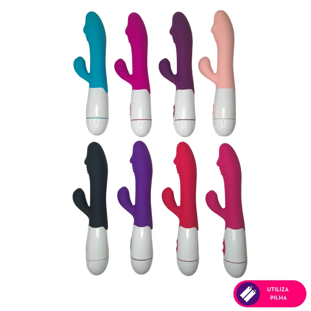 Vibrador com estimulador ponto G