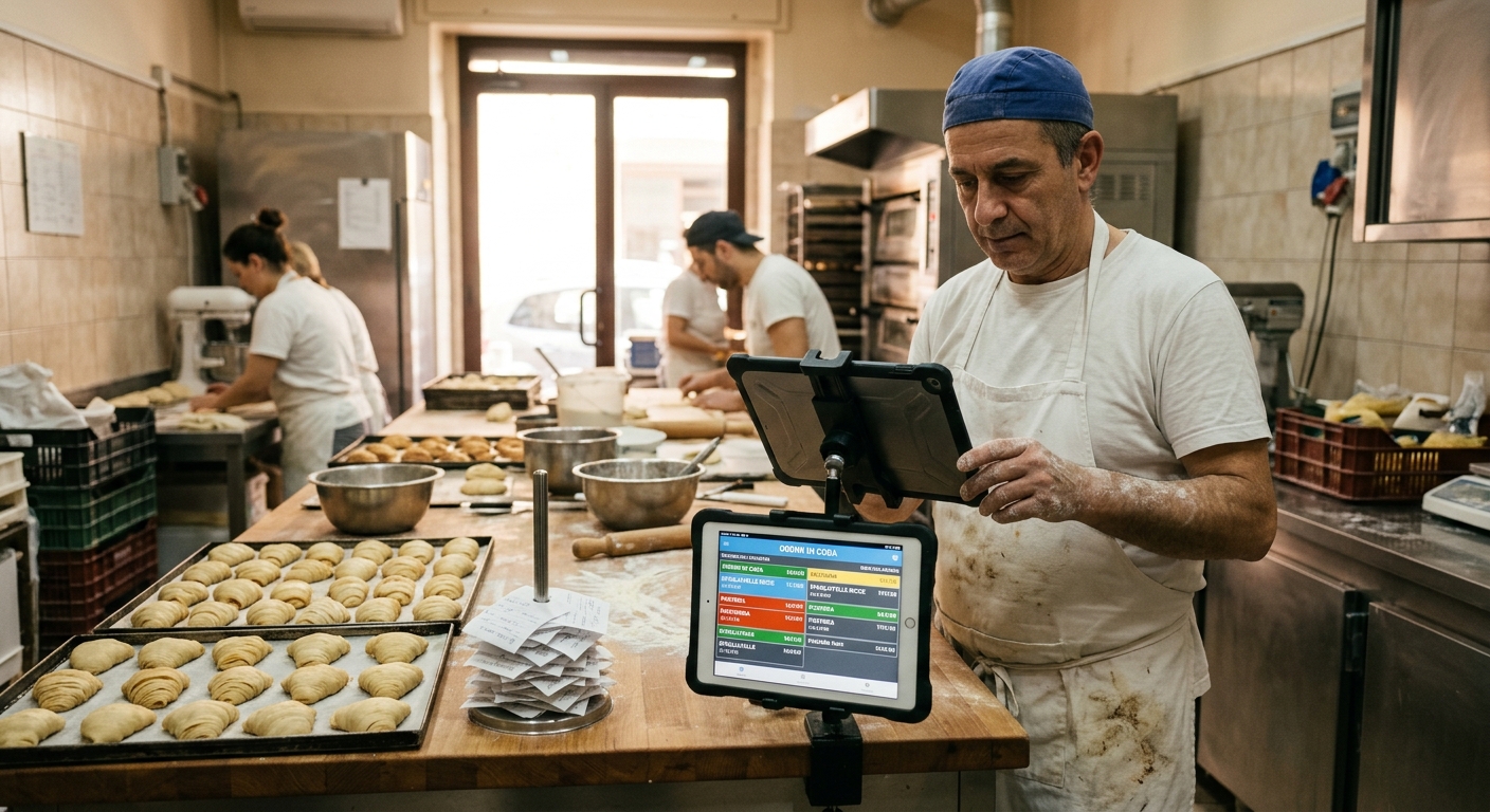 Troppi ordini e poco tempo: come può l'Intelligenza Artificiale salvare le feste di una pasticceria artigianale?