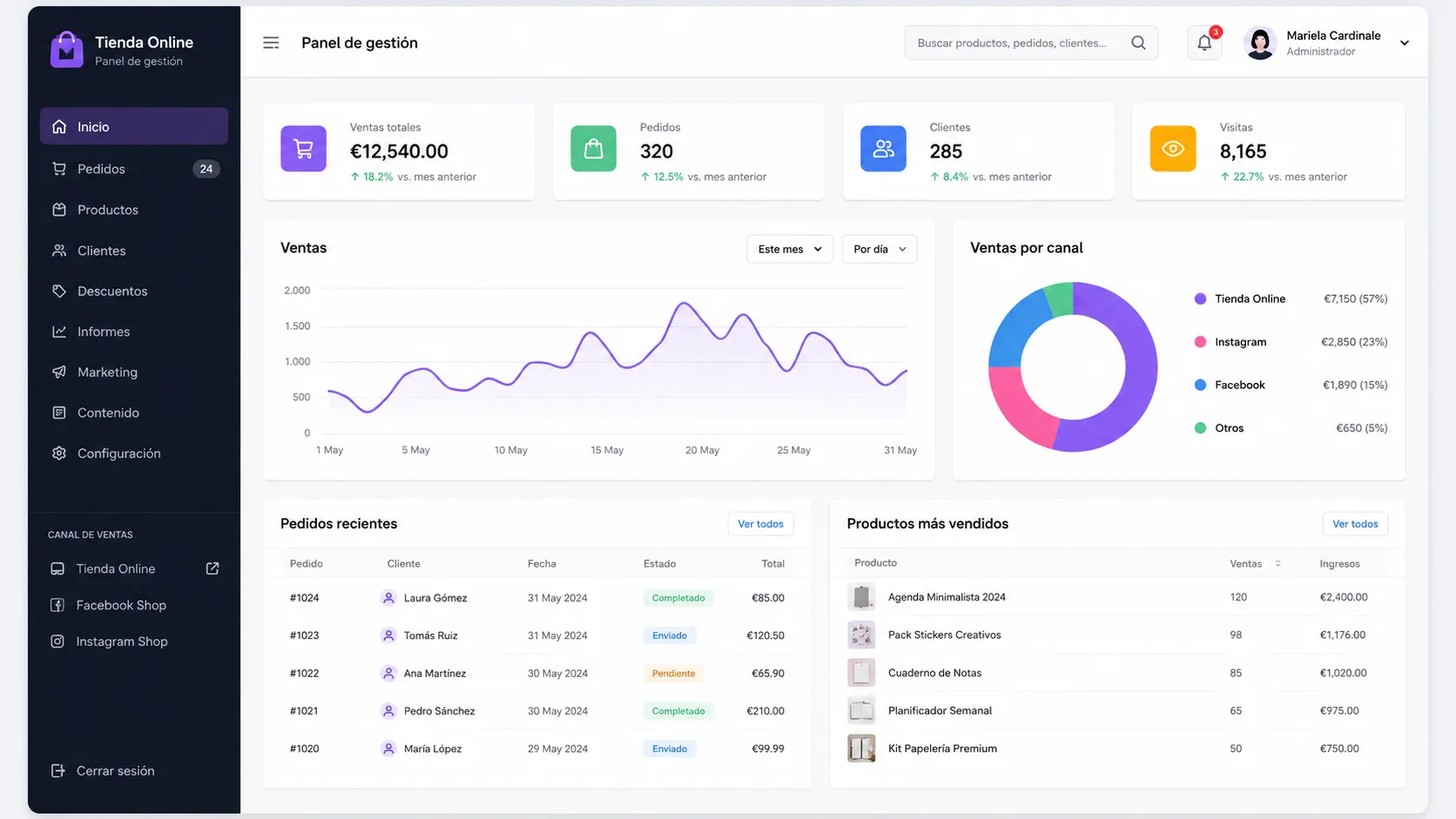 Ecommerce propio para creadores de contenido: qué es y para quién sirve