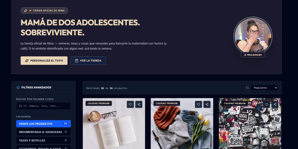 Cómo estamos armando el ecommerce de Nina: un caso real de tienda online a medida