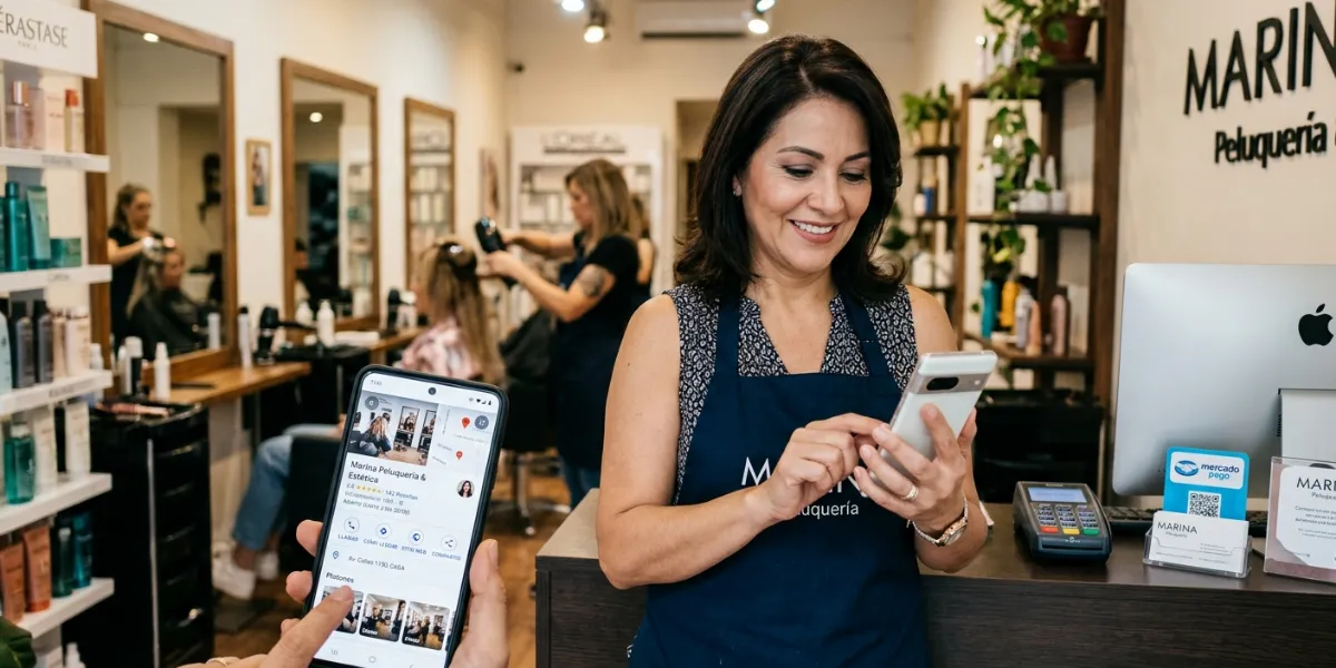 Cómo aparecer primero en Google Maps con tu peluquería (guía 2026)