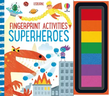 Fingerprinting Activities Superheroes - Мініатюра 1