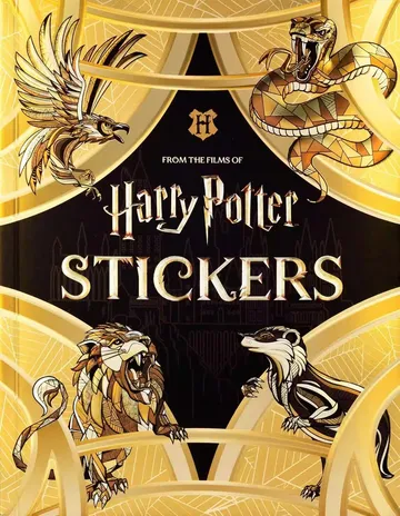 Harry Potter Stickers - Sticker Book for Teens and Adults, Officially Licensed - Мініатюра 1