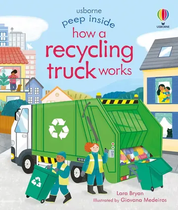 Peep Inside How a Recycling Truck Works - Мініатюра 1