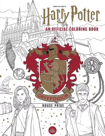 Harry Potter: The Official Coloring Book: Gryffindor House Pride - Мініатюра 1