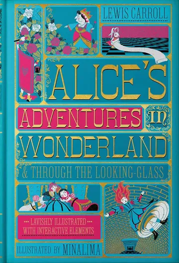 Alice's Adventures in Wonderland and Through the Looking-Glass (MinaLima Edition): (Ilustrated with Interactive Elements) - Мініатюра 1