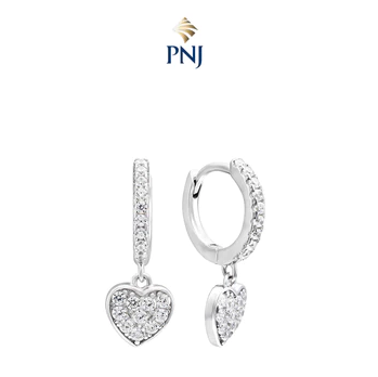 Love Heart - PNJ SILVER EARRINGS