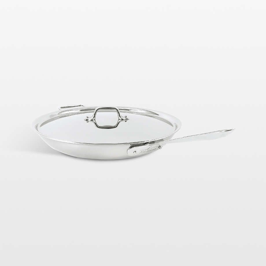 All-Clad ® D5 Stainless Steel Fry Pan with Lid