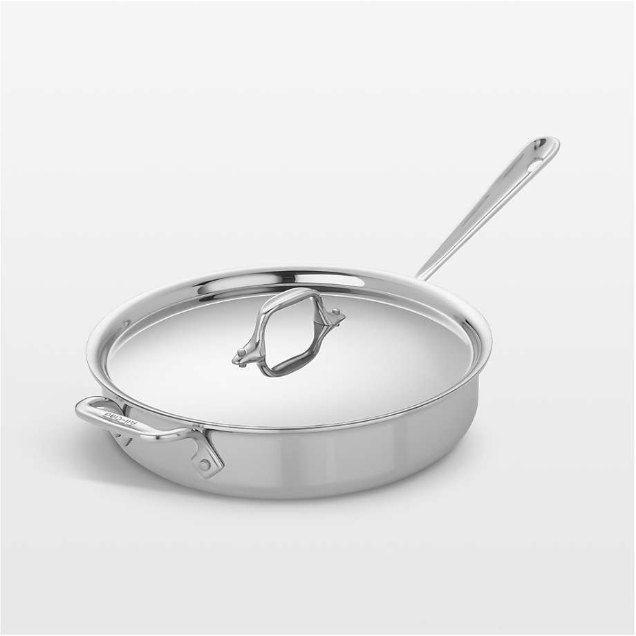 All-Clad ® D3 Stainless Steel Sauté Pan with Lid