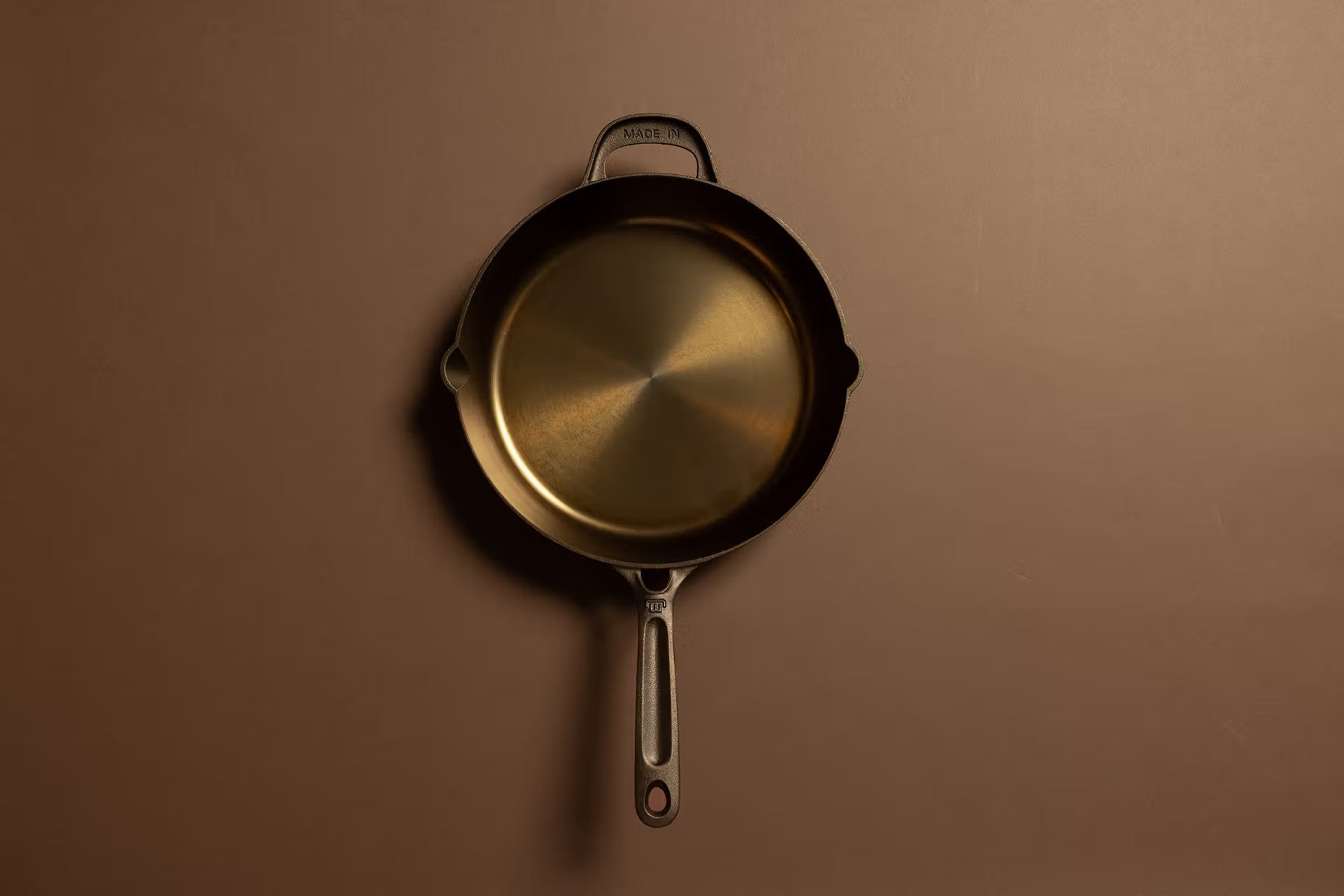 Made In Seasoned Cast Iron Skillet