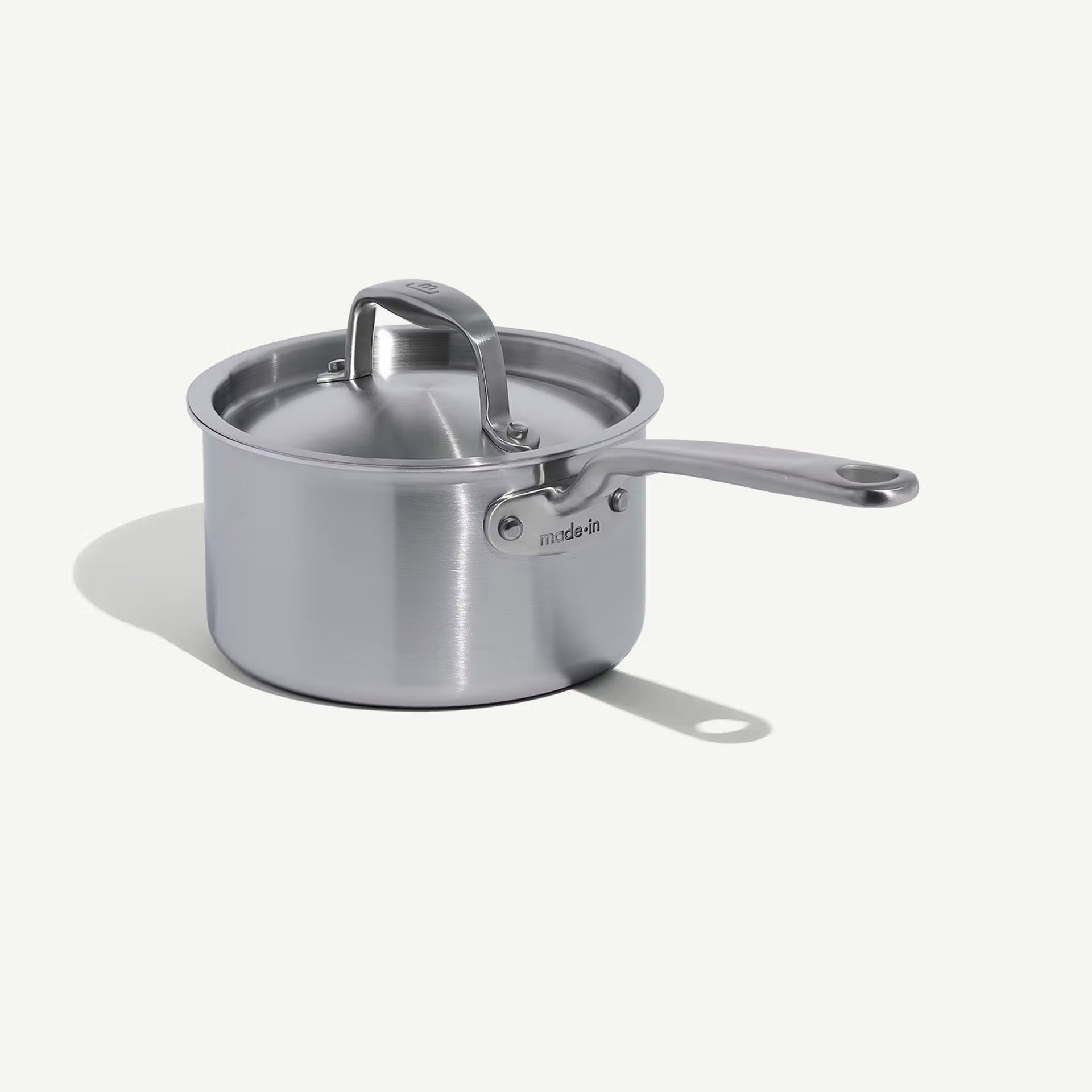 Made In Stainless Clad Saucepan