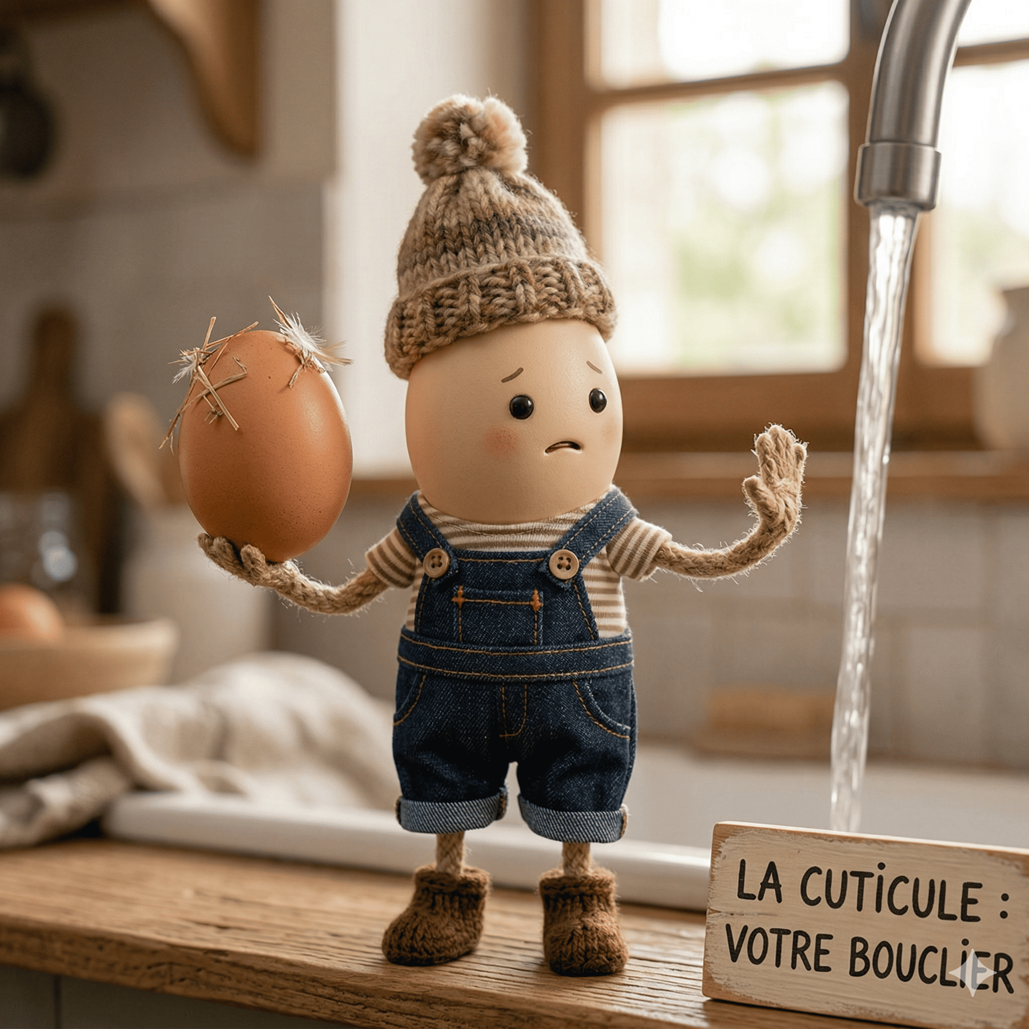 Pourquoi il ne faut JAMAIS laver ses œufs : Le rôle vital de la cuticule.