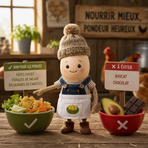 Nourriture des poules : Les restes de repas, bonne ou mauvaise idée ?
