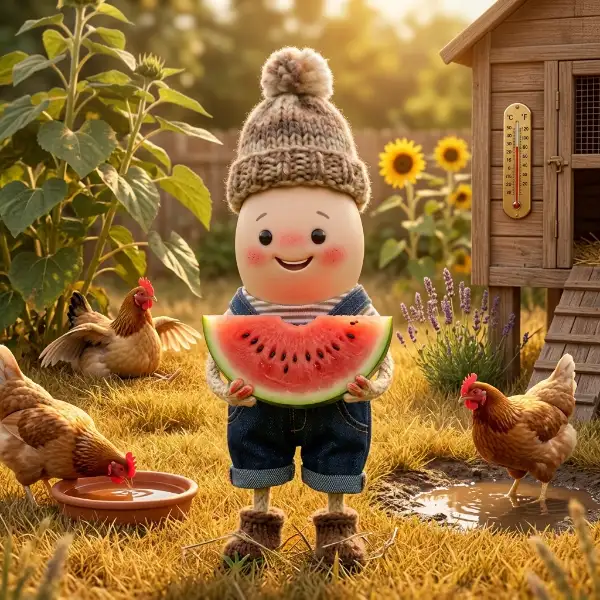 Canicule : Les meilleures astuces d'éleveurs pour protéger vos poules de la chaleur extrême