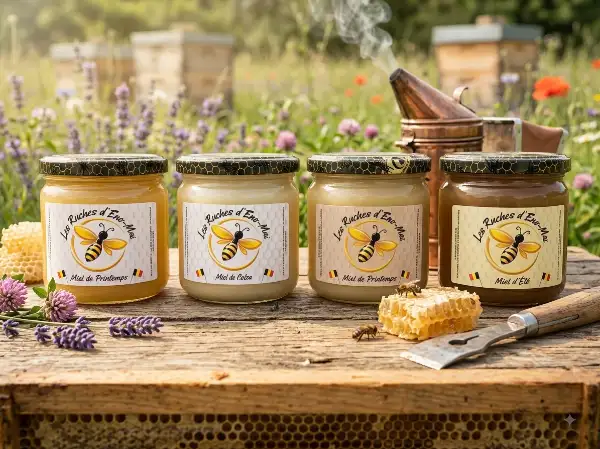"Les ruches d'Eno-Maï" les miels tout au long de la saison 😋😋😋