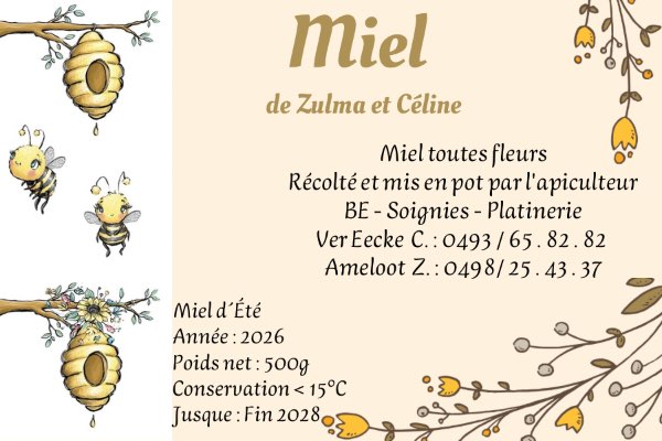 Miel d’été toutes fleurs