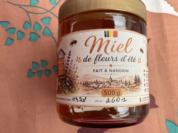 Miel de fleurs du village de Nandrin
