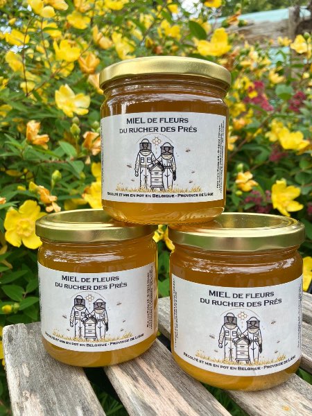 Miel de fleurs des Ruchers des Prés