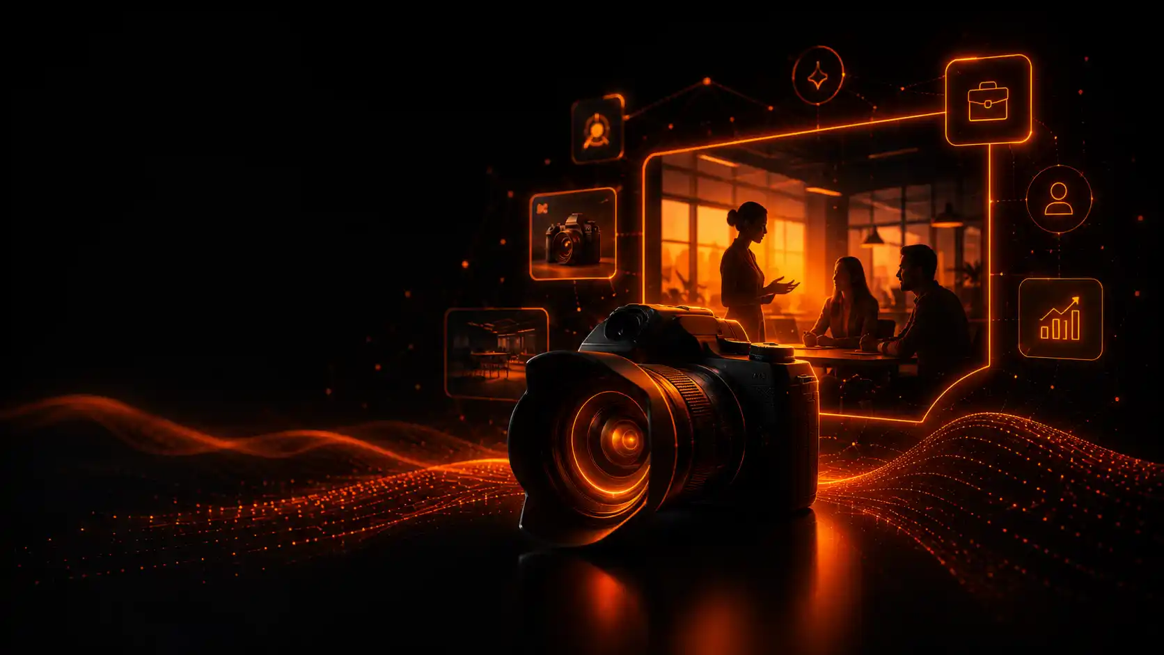 Jens Hardy aan het werk als bedrijfsfotograaf voor VisualVibe in Limburg