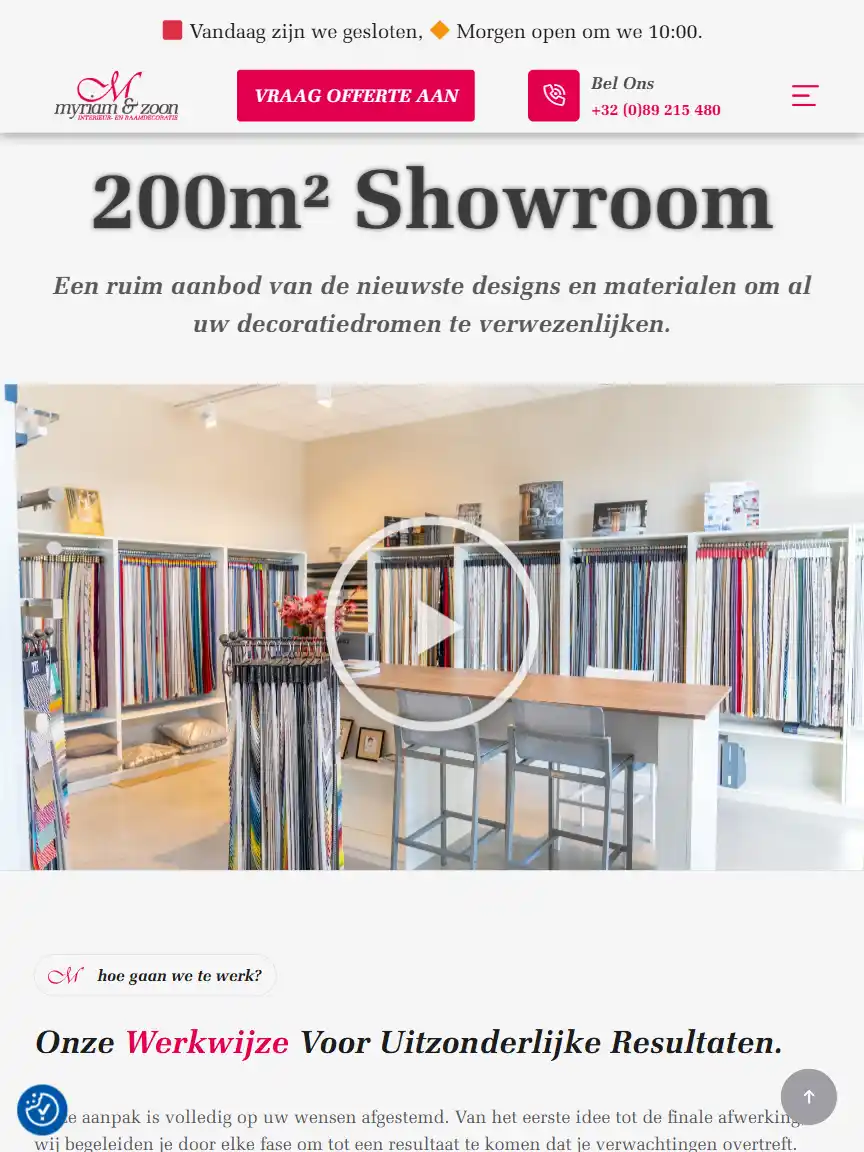 Responsieve KMO-website op smartphone, tablet en desktop als illustratie van een technische SEO-controle