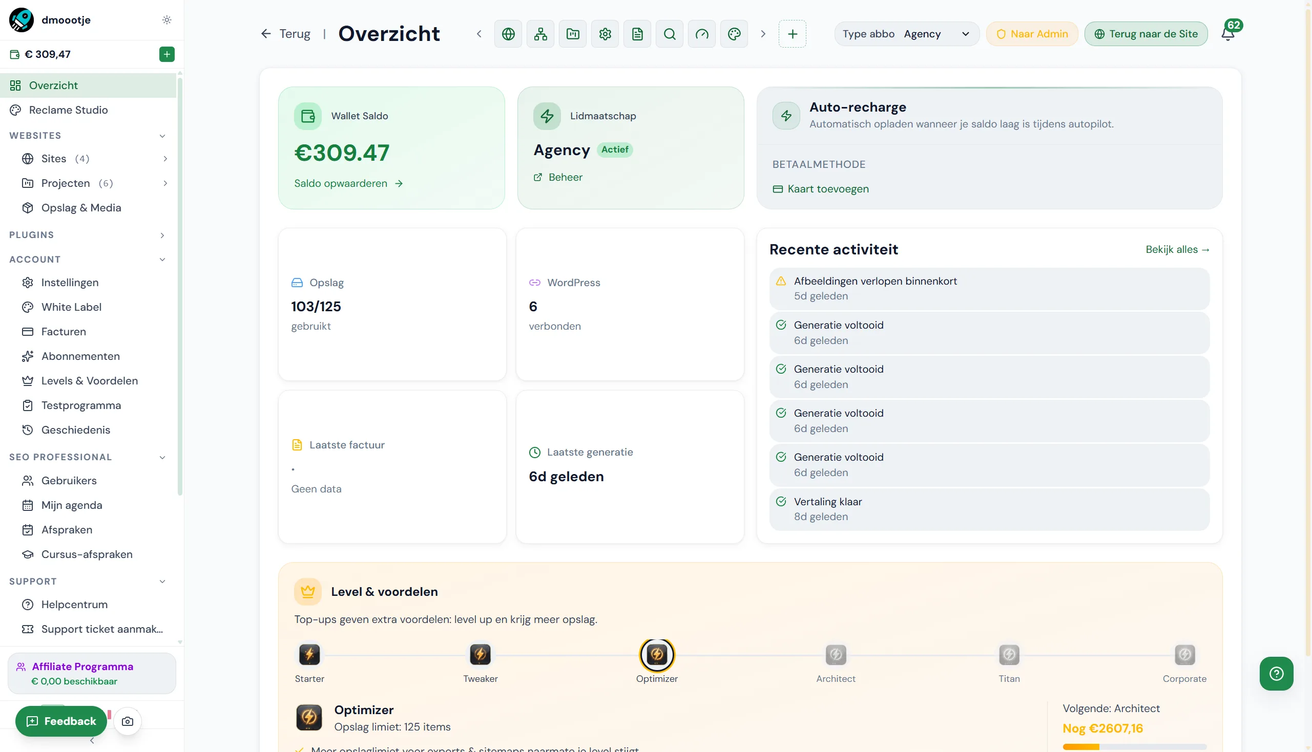 SEO Websites - Belangrijkste gebruikersflow