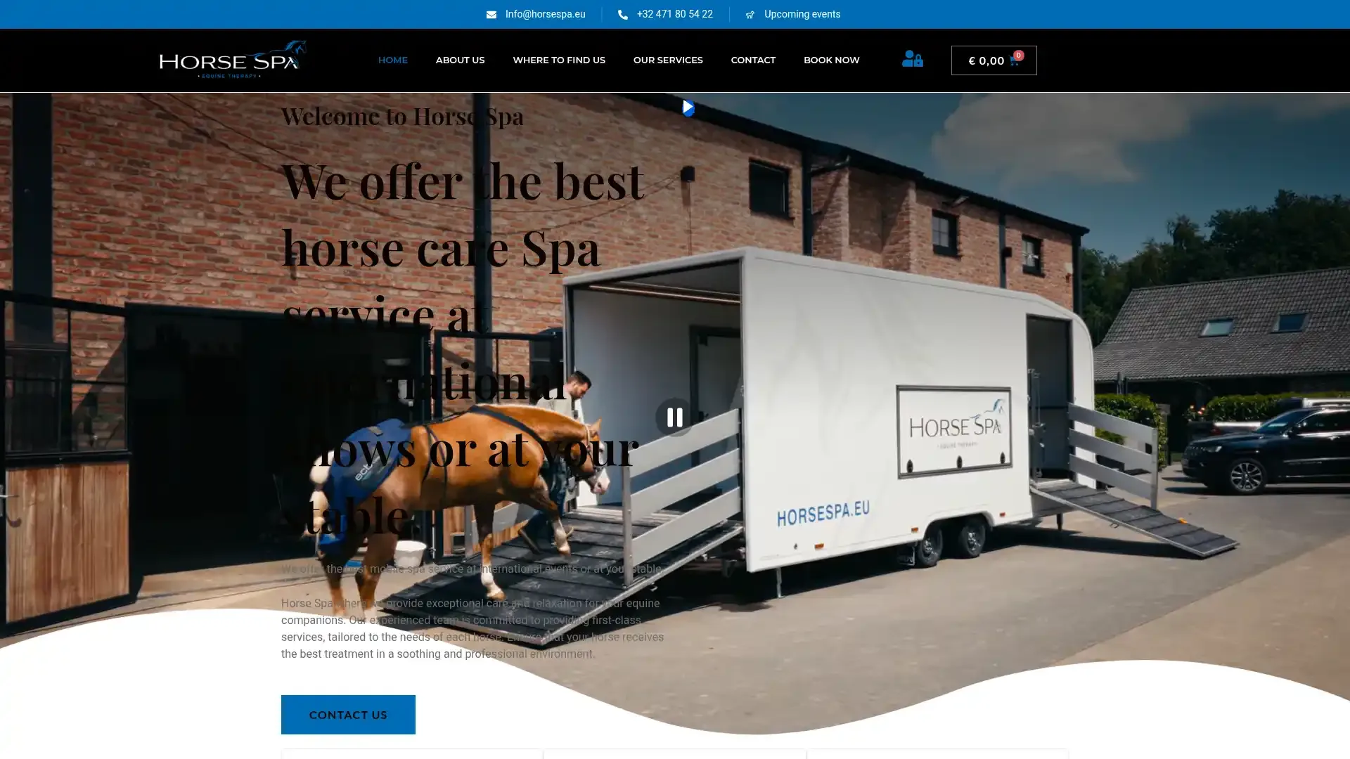 HorseSpa website