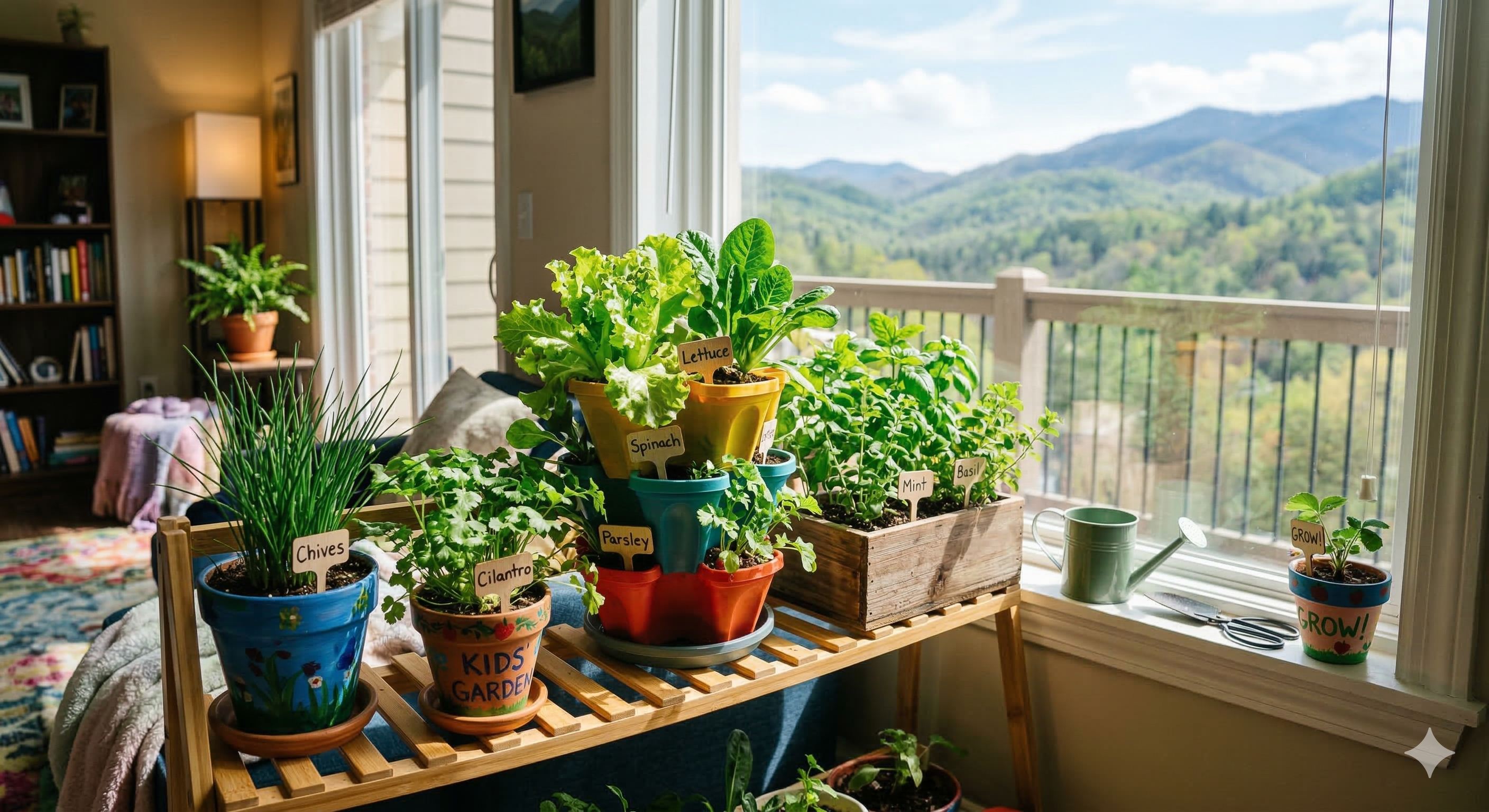 Spring "Snack-Tainers": Easy, Budget Edibles for Small WNC Spaces