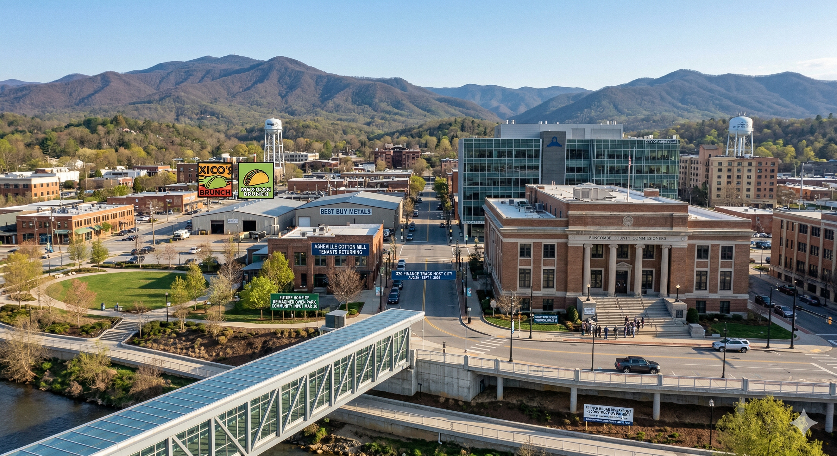 Asheville & Buncombe County Budget Talks: &n Recovery Future Growth