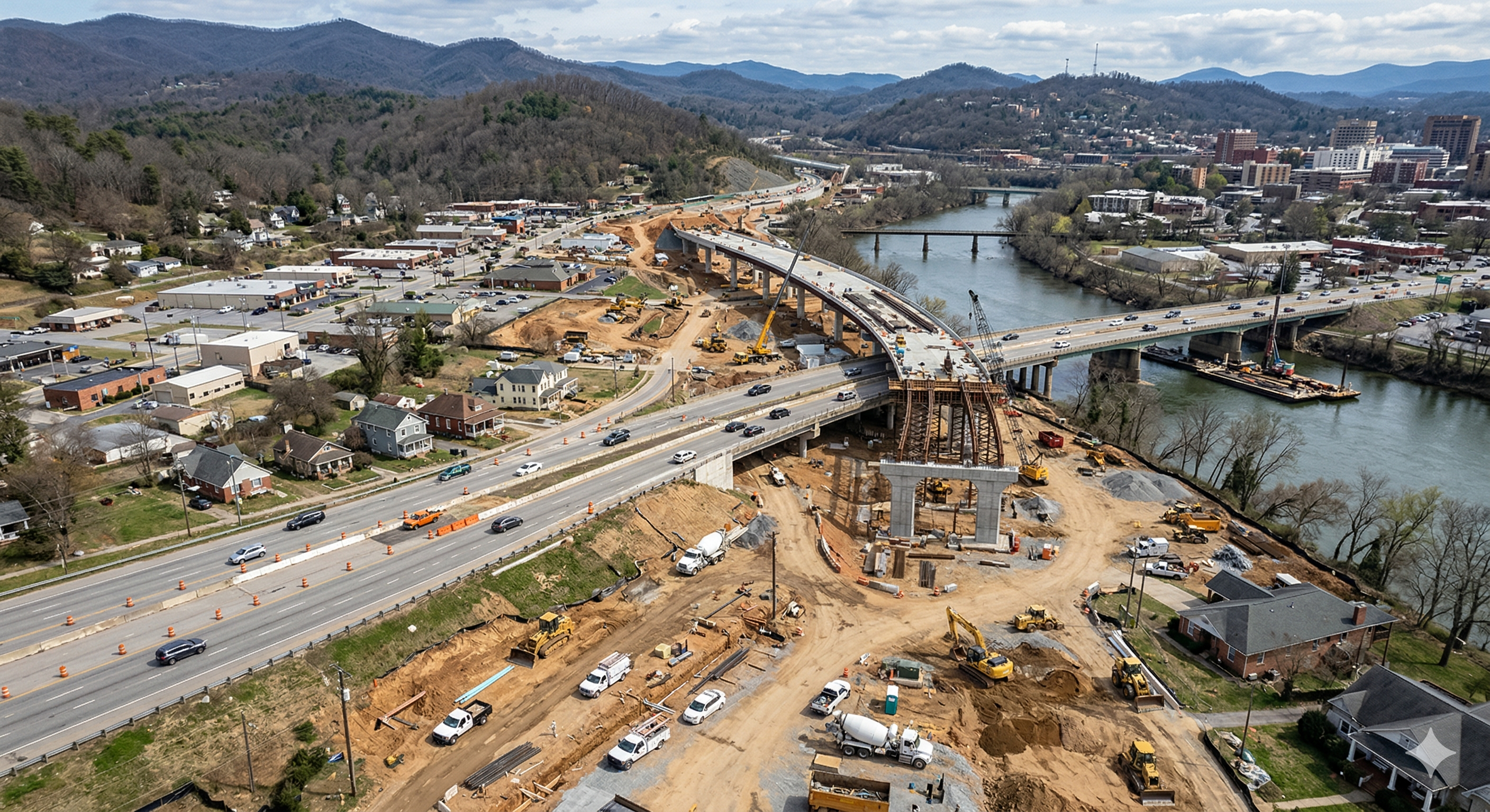 I-26 Construction Begins: 68 Homes and Shops to Fall