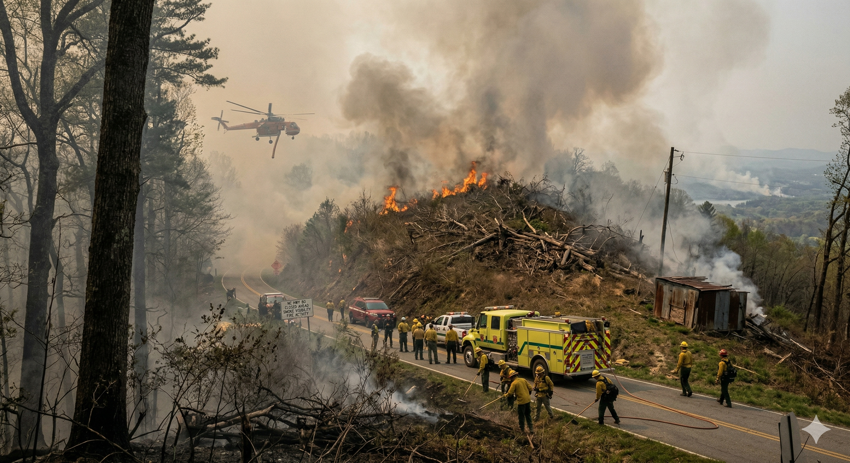 Marion Woman Charged in Jumping Branch Wildfire