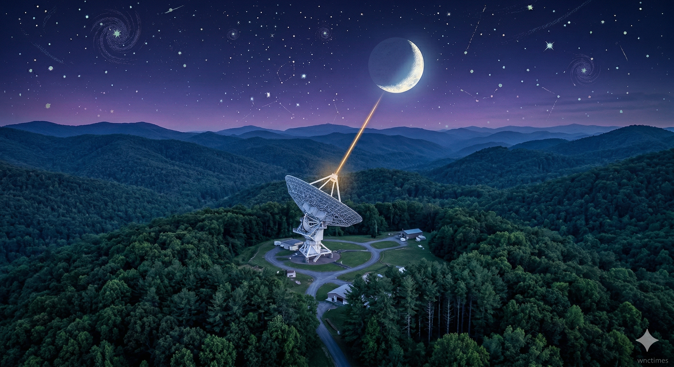 From Pisgah to the Far Side: WNC’s Eyes on the Moon as Artemis II Reaches Deep Space