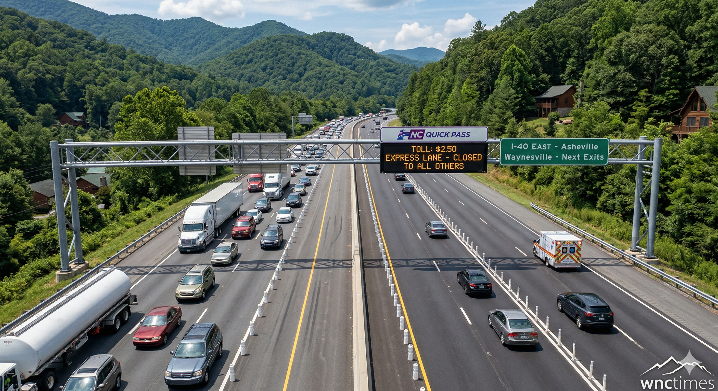 The Haywood Commute: Could I-40 Express Lanes Bridge the Gap to Asheville?