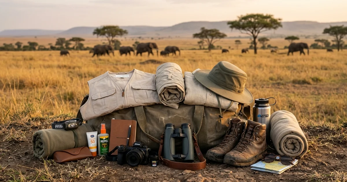 What to Pack for an African Safari: The Complete Clothing and Gear Checklist