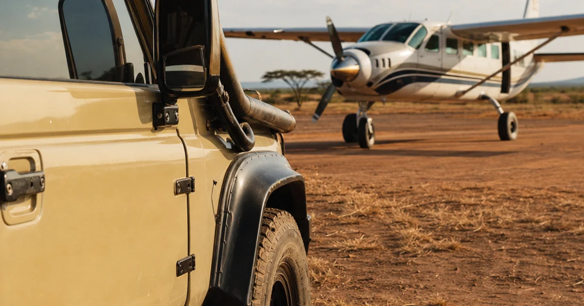 Flying Safaris vs Overland Safaris: Transportation Method Comparison and Cost Analysis