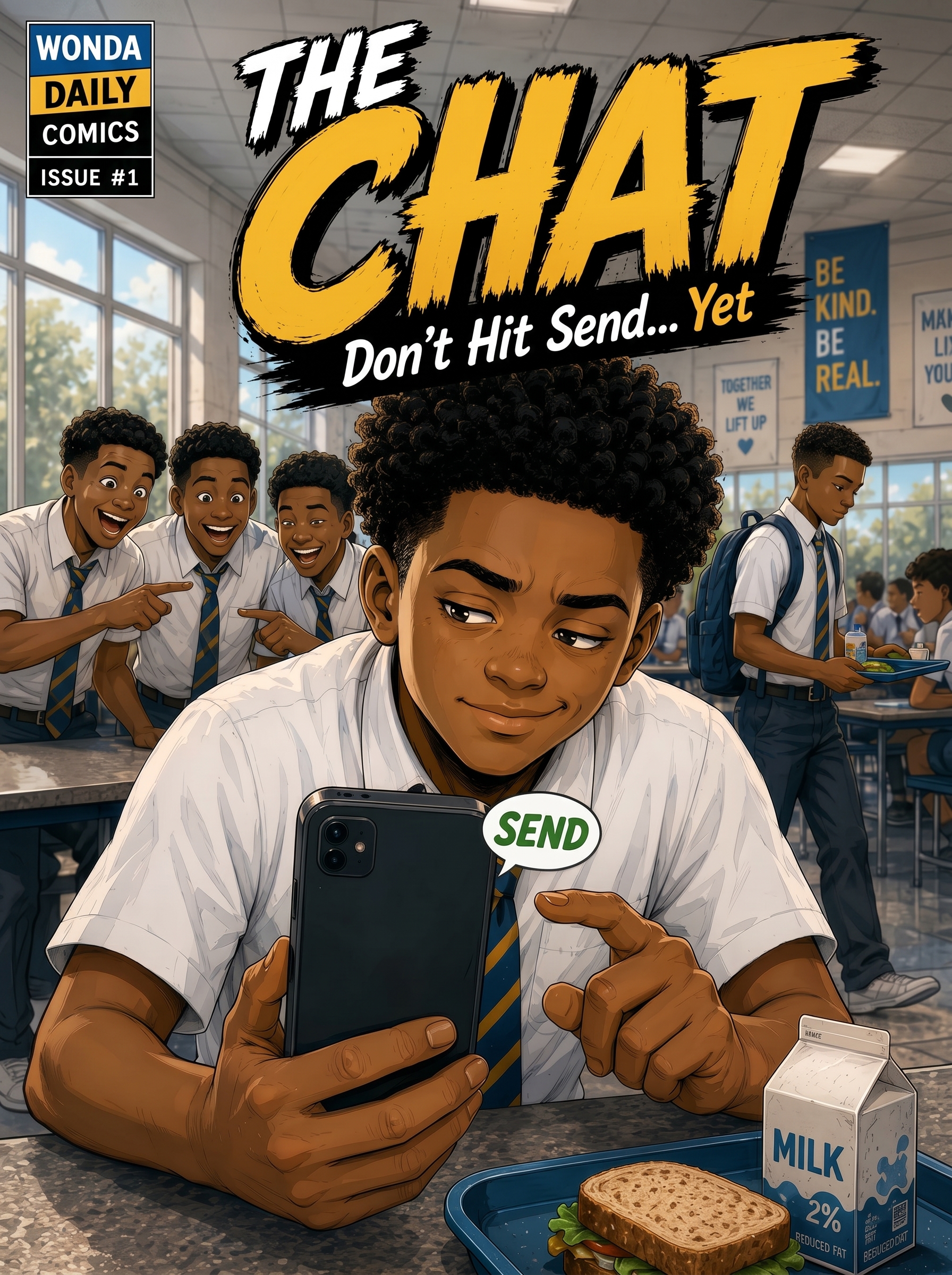 A Wonda faith comic strip cover
