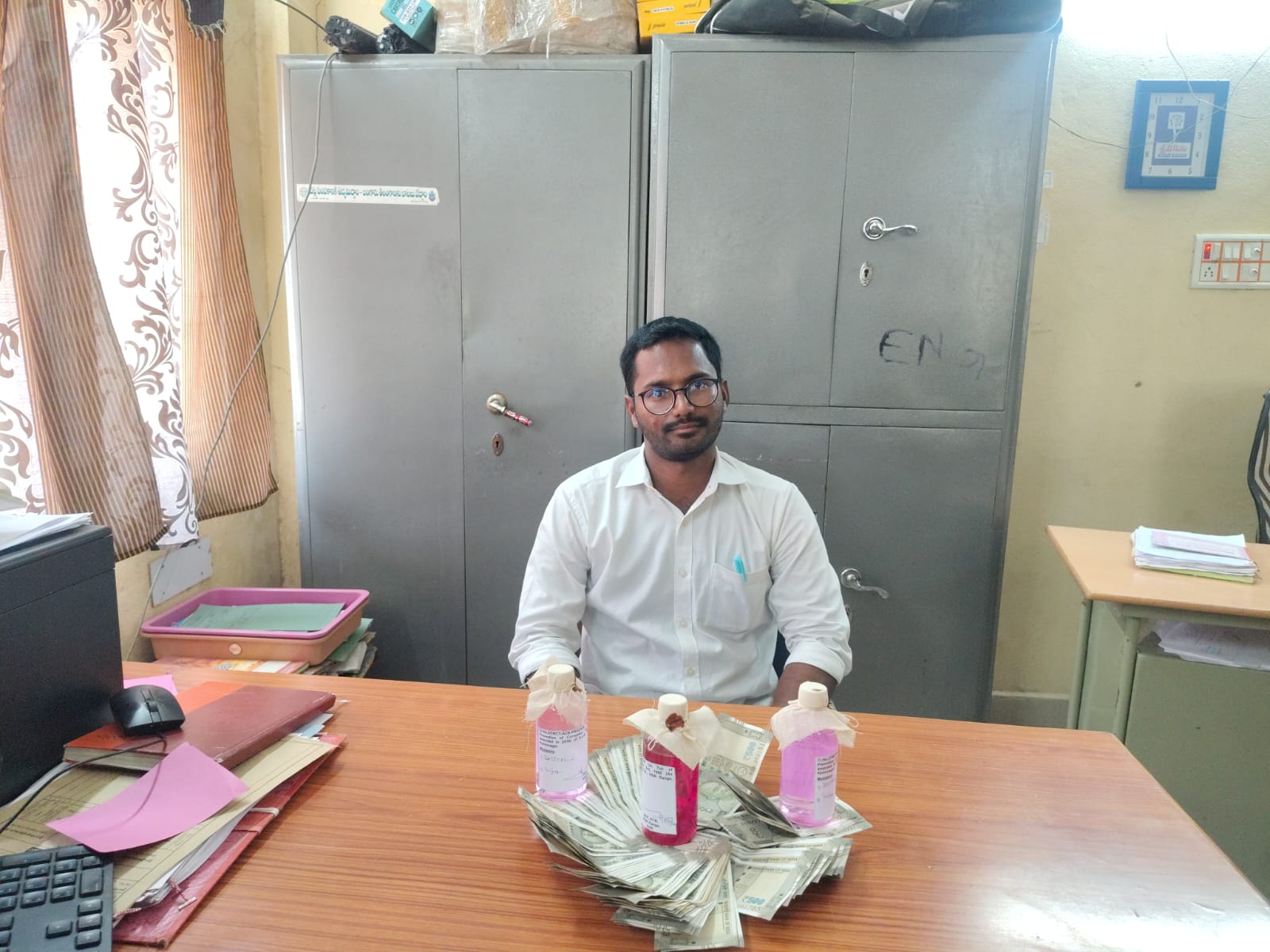 ACB Arrests Huzurabad Municipality AE For Taking Bribe