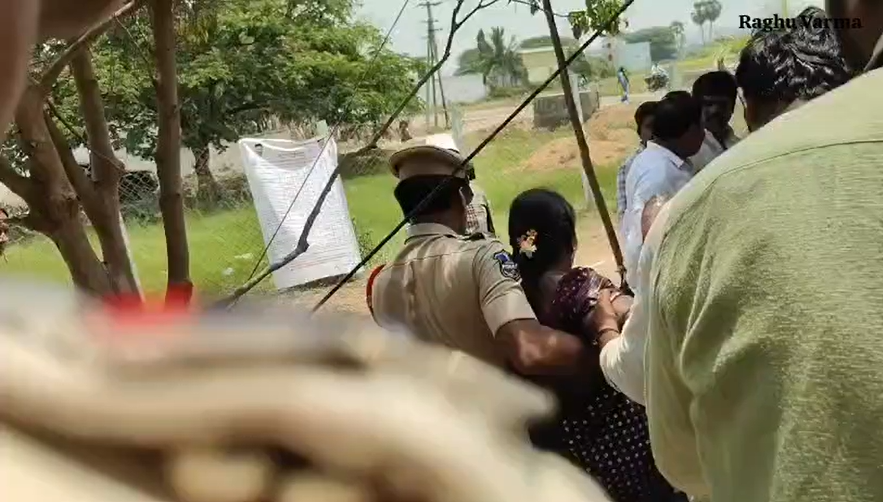 Suryapet Collector Faces Protest Over Housing Allotment