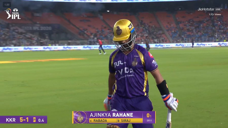 KKR Reviews Rahane Captaincy Amid Poor Performance