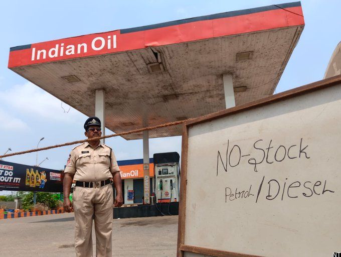 Diesel Shortage Hits Vijayawada Pumps