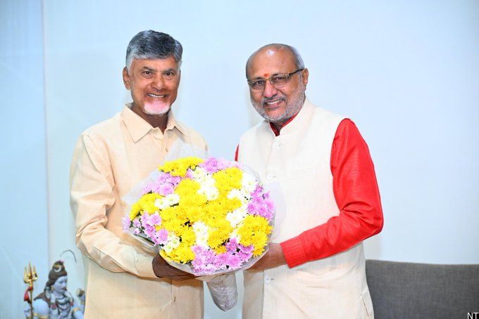 VP C P Radhakrishnan Birthday Greetings Issued