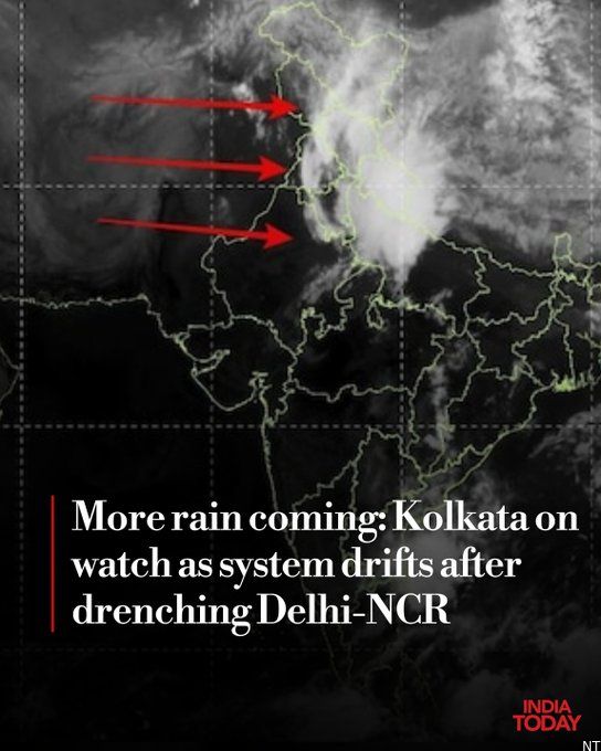 IMD Thunderstorm Alert for Delhi NCR and Kolkata